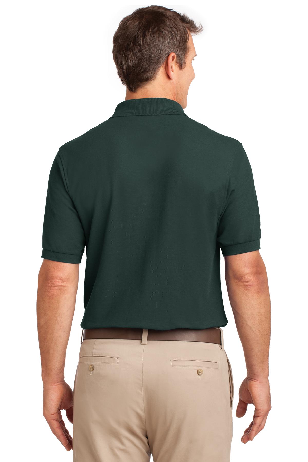 Port Authority Tall Silk Touch Polo with Pocket. TLK500P