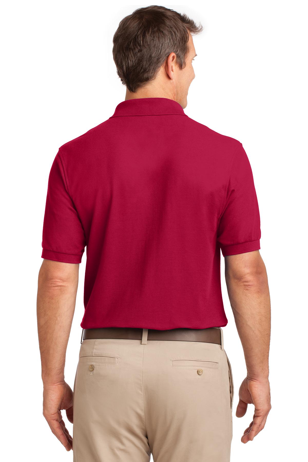 Port Authority Tall Silk Touch Polo with Pocket. TLK500P