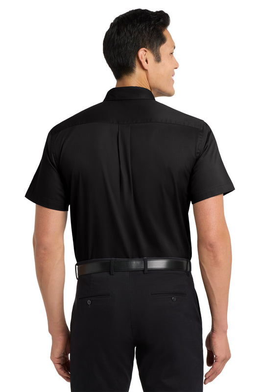Port Authority Tall Short Sleeve Easy Care Shirt. TLS508