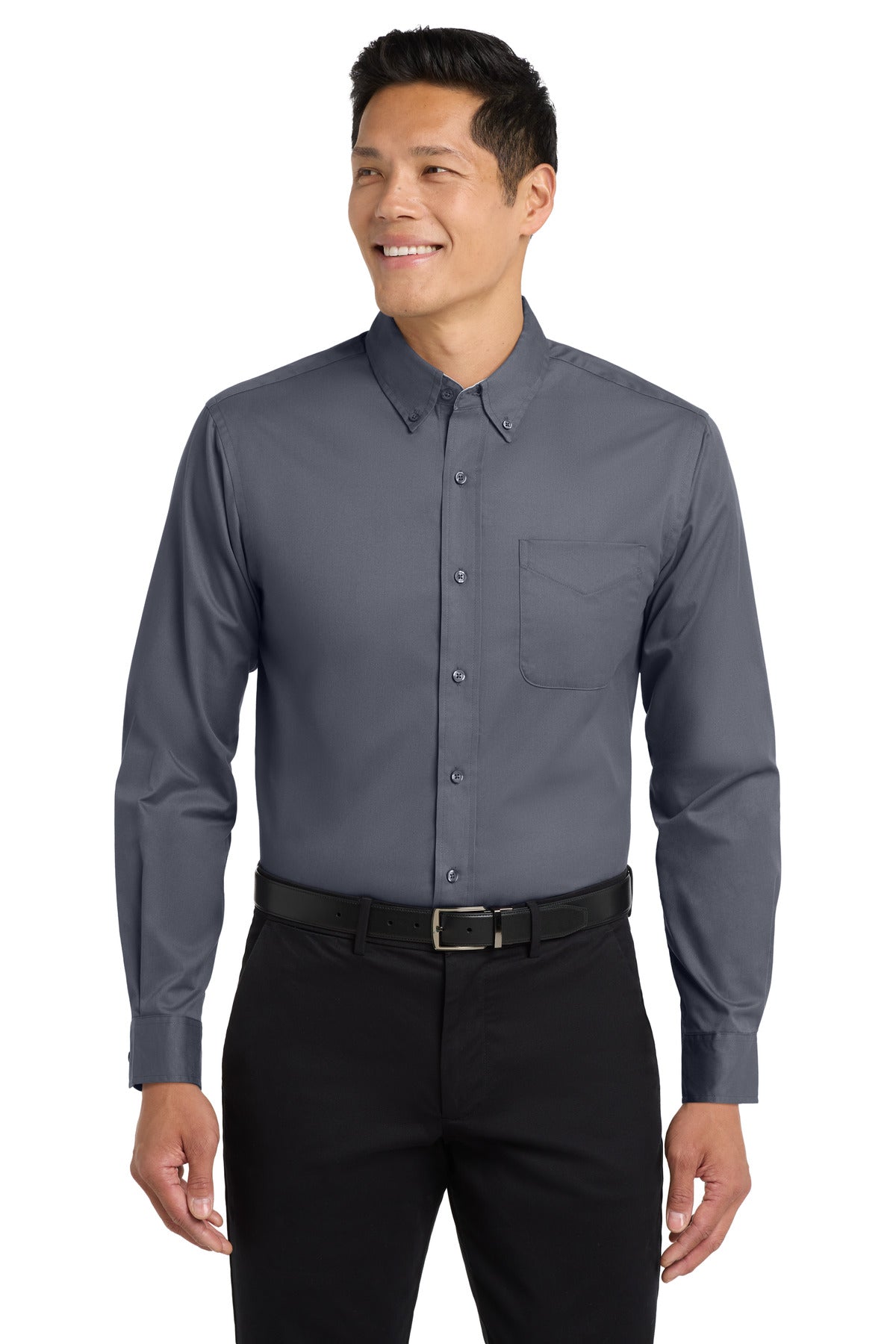 Port Authority Tall Long Sleeve Easy Care Shirt.  TLS608