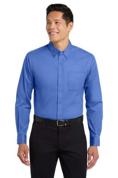 Port Authority Tall Long Sleeve Easy Care Shirt.  TLS608