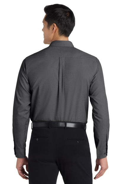 Port Authority Tall Crosshatch Easy Care Shirt. TLS640