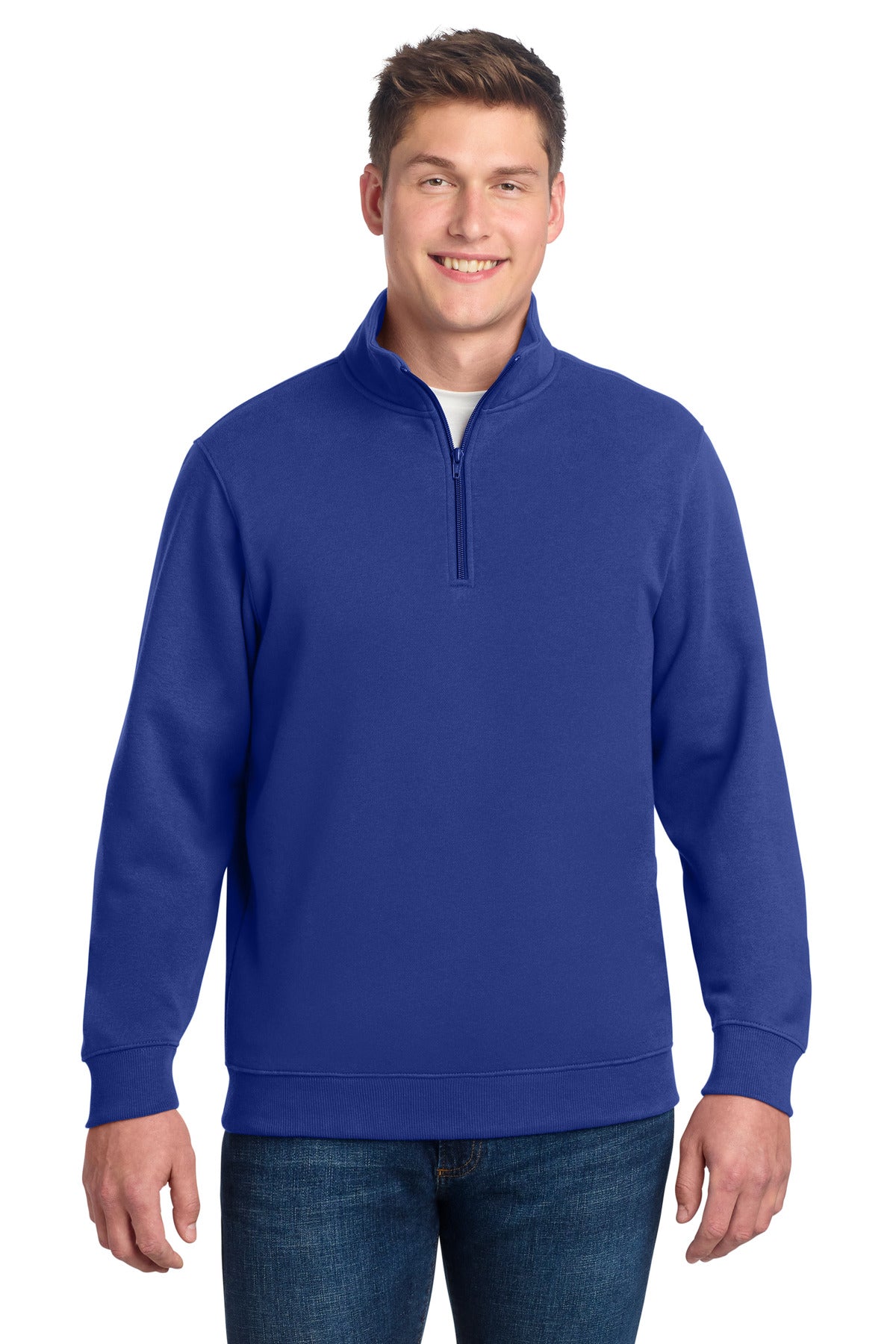 Sport-Tek Tall 1/4-Zip Sweatshirt. TST253