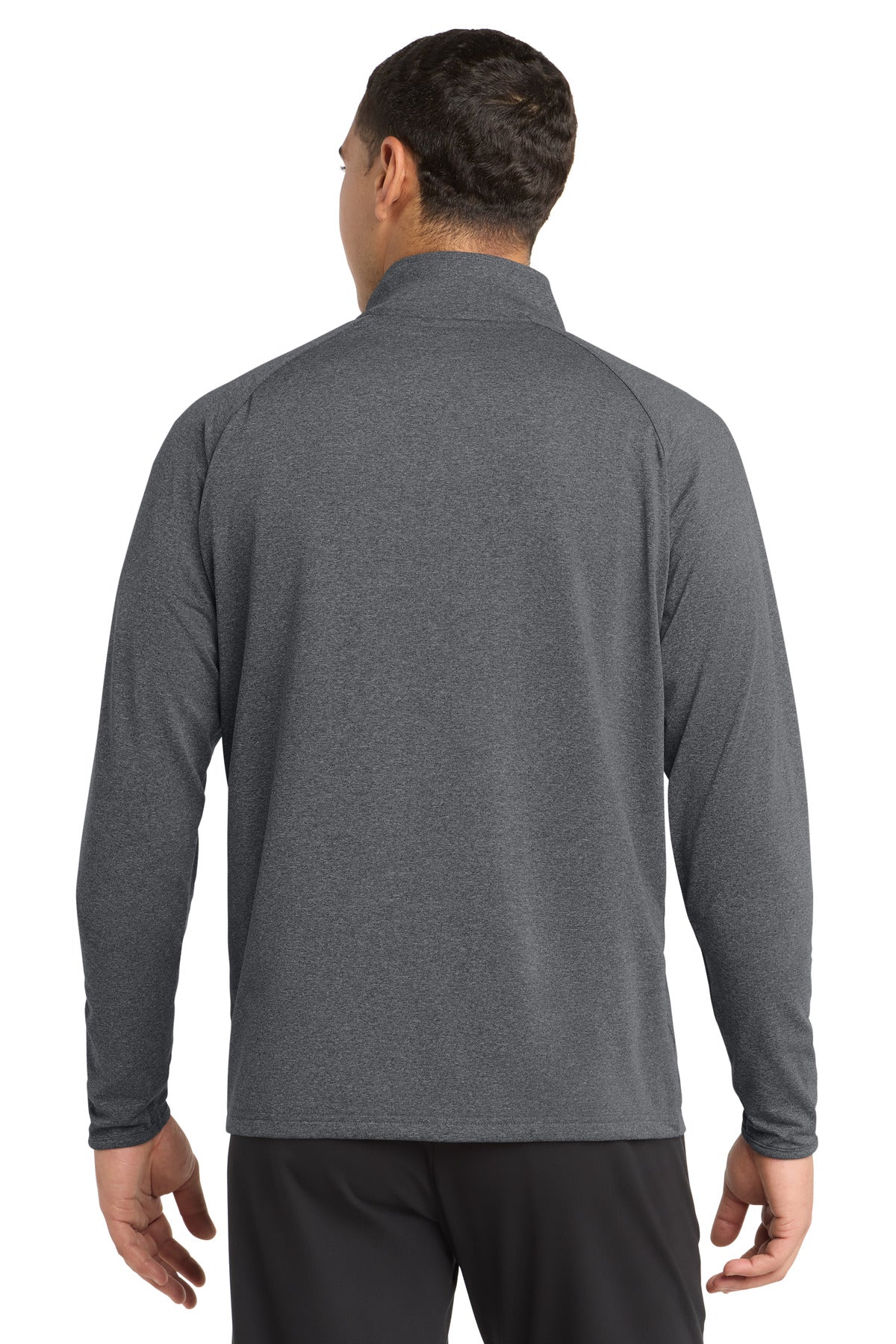 Sport-Tek Tall Sport-Wick Stretch 1/4-Zip Pullover. TST850