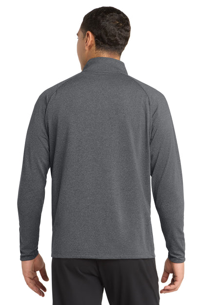 Sport-Tek Tall Sport-Wick Stretch 1/4-Zip Pullover. TST850