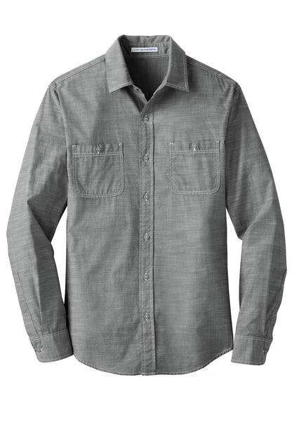 Port Authority Slub Chambray Shirt. W380