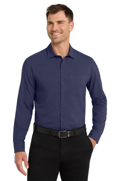 Port Authority  Long Sleeve Performance Staff Shirt W401