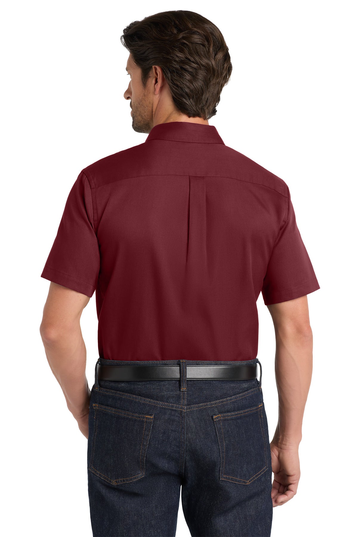 Port Authority Short Sleeve SuperPro React Twill Shirt. W809