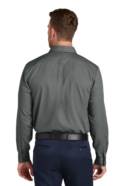Port Authority Long Sleeve Nailhead Easy Care Shirt W816