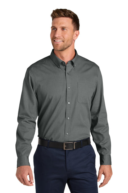 Port Authority Long Sleeve Nailhead Easy Care Shirt W816