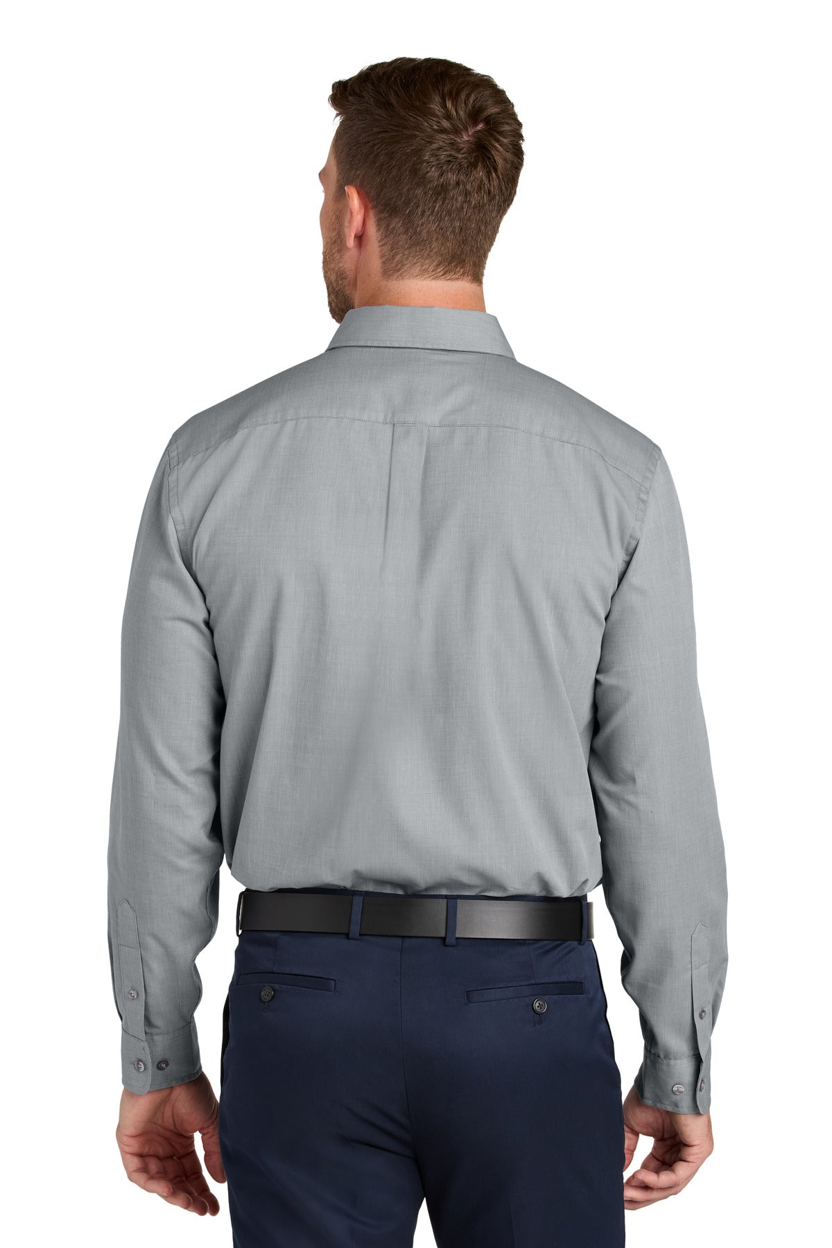 Port Authority Long Sleeve Nailhead Easy Care Shirt W816