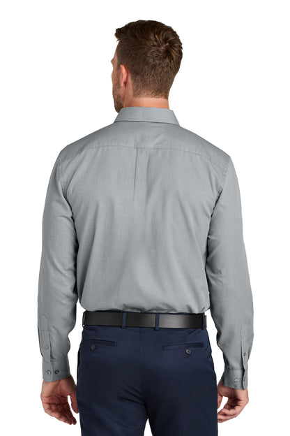Port Authority Long Sleeve Nailhead Easy Care Shirt W816