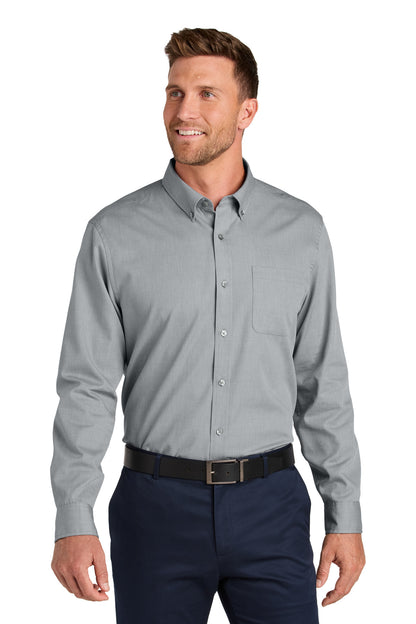 Port Authority Long Sleeve Nailhead Easy Care Shirt W816
