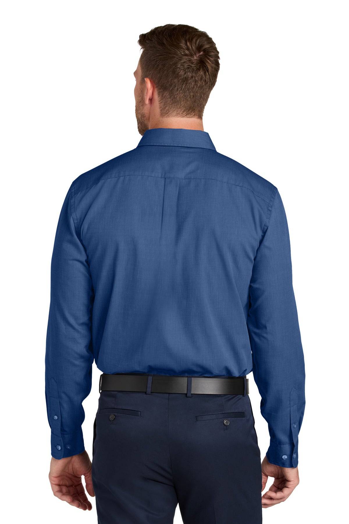Port Authority Long Sleeve Nailhead Easy Care Shirt W816