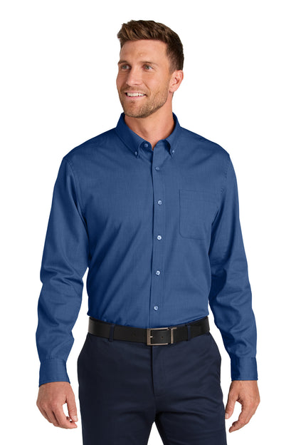 Port Authority Long Sleeve Nailhead Easy Care Shirt W816