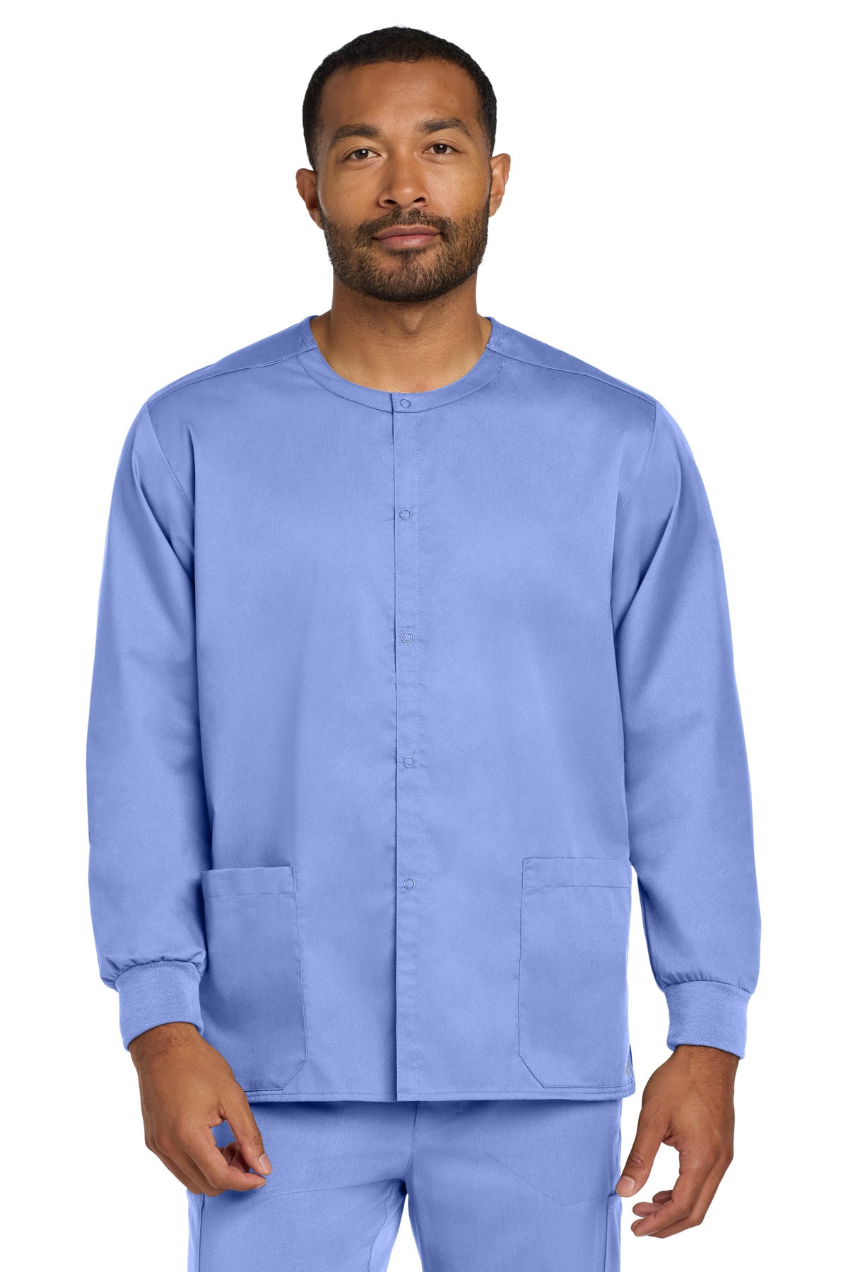 Wink Unisex WorkFlex Snap-Front Scrub Jacket WW3080