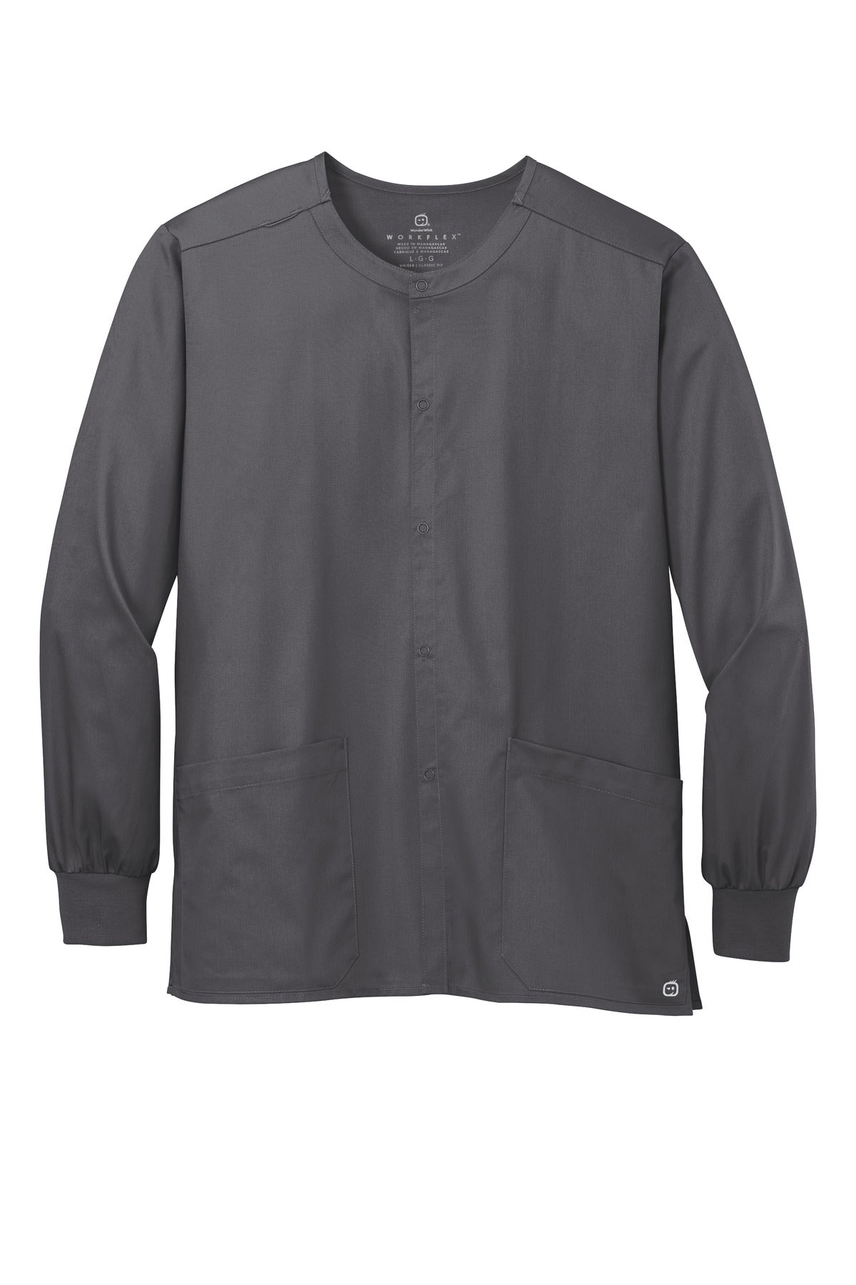 Wink Unisex WorkFlex Snap-Front Scrub Jacket WW3080
