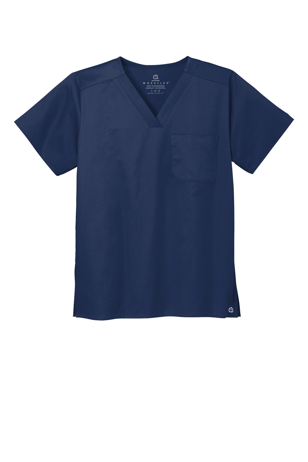 Wink Unisex WorkFlex Chest Pocket V-Neck Top WW3160