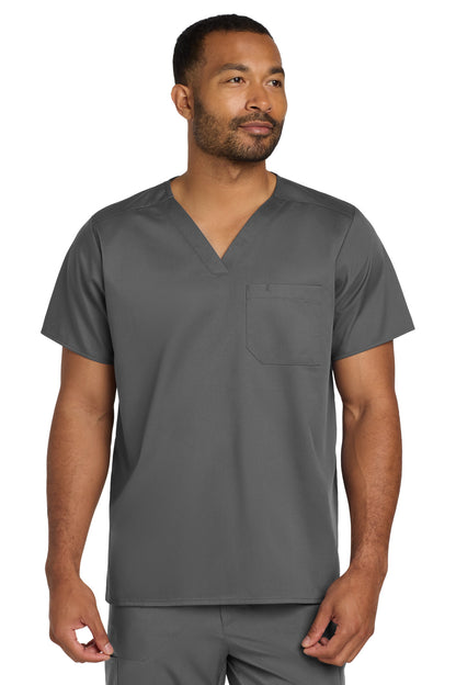 Wink Unisex WorkFlex Chest Pocket V-Neck Top WW3160