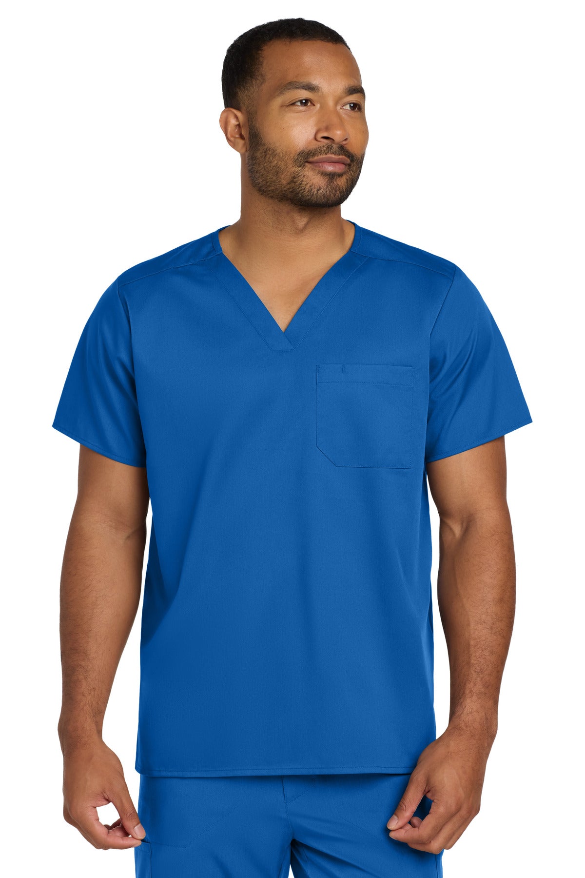 Wink Unisex WorkFlex Chest Pocket V-Neck Top WW3160