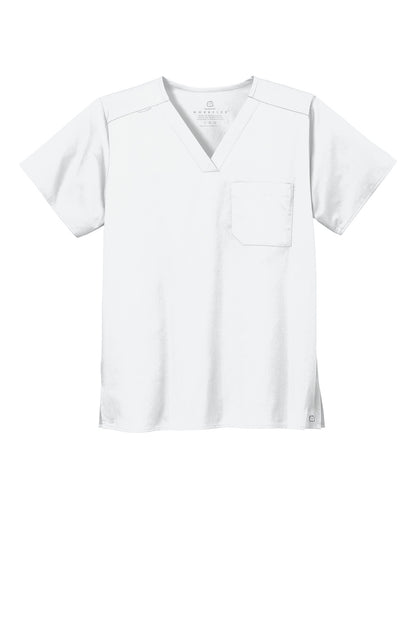 Wink Unisex WorkFlex Chest Pocket V-Neck Top WW3160