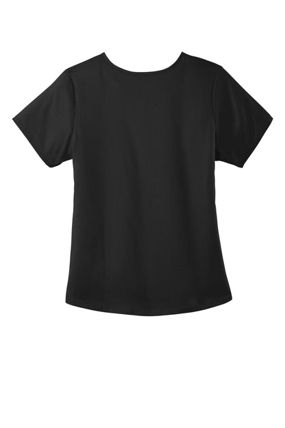 Wink Women's Premiere Flex Mock Wrap Top WW4268