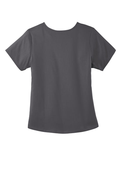 Wink Women's Premiere Flex Mock Wrap Top WW4268
