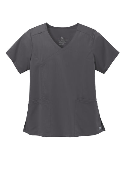 Wink Women's Premiere Flex Mock Wrap Top WW4268