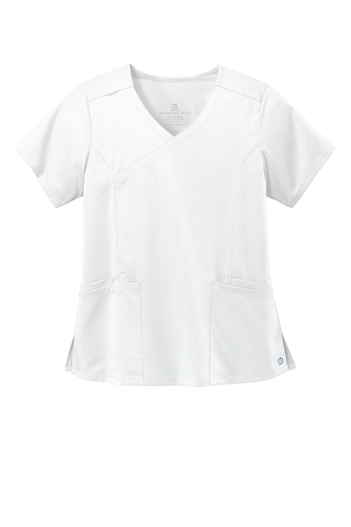 Wink Women's Premiere Flex Mock Wrap Top WW4268