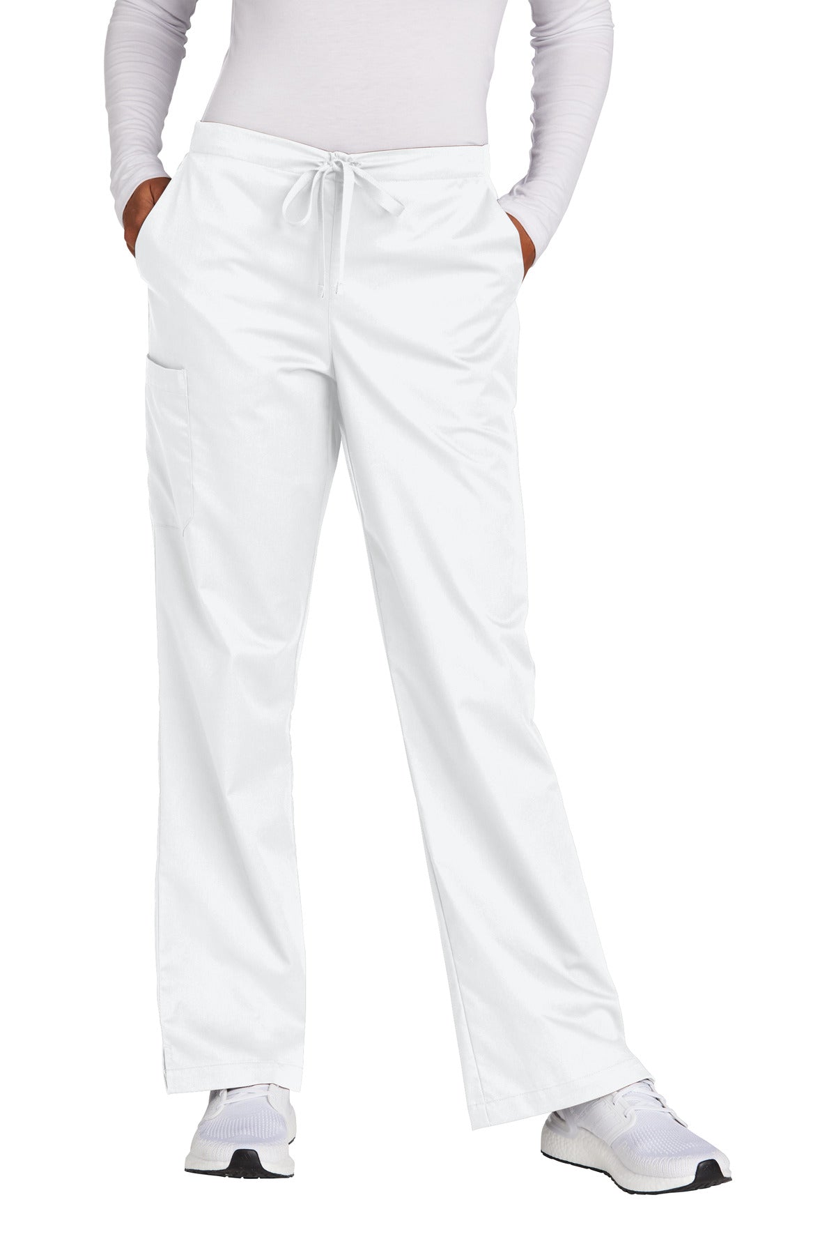 Wink Women's Petite WorkFlex Flare Leg Cargo Pant WW4750P