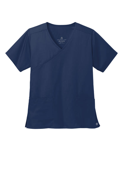 Wink Women's WorkFlex Mock Wrap Top WW4760