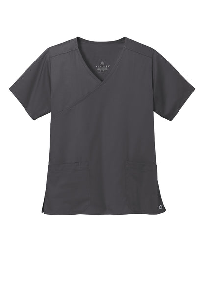 Wink Women's WorkFlex Mock Wrap Top WW4760