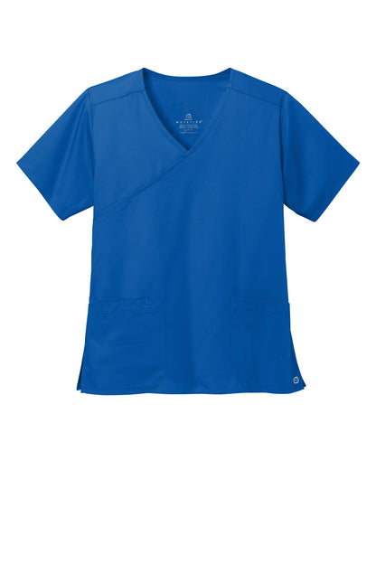 Wink Women's WorkFlex Mock Wrap Top WW4760