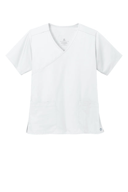 Wink Women's WorkFlex Mock Wrap Top WW4760