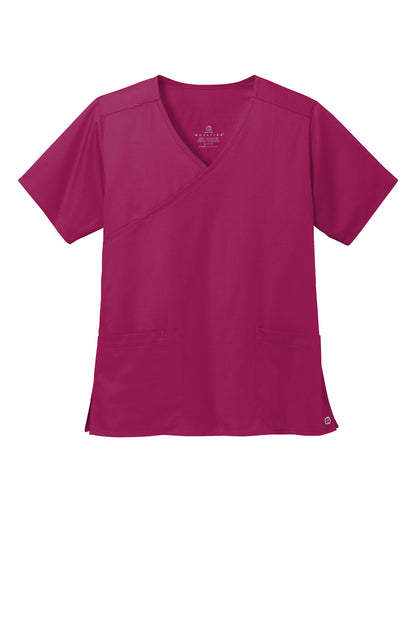 Wink Women's WorkFlex Mock Wrap Top WW4760