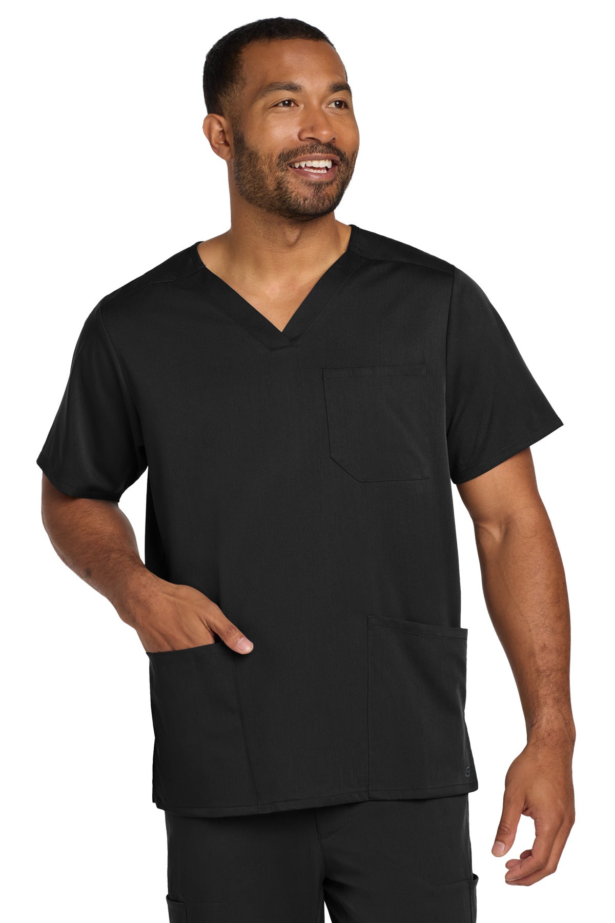 Wink Men's Premiere Flex V-Neck Top WW5068