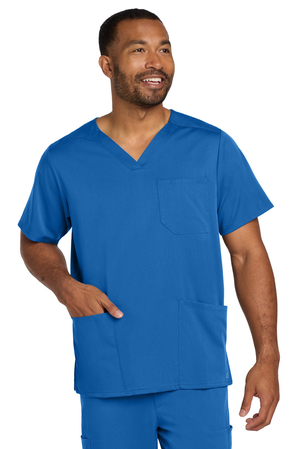 Wink Men's Premiere Flex V-Neck Top WW5068