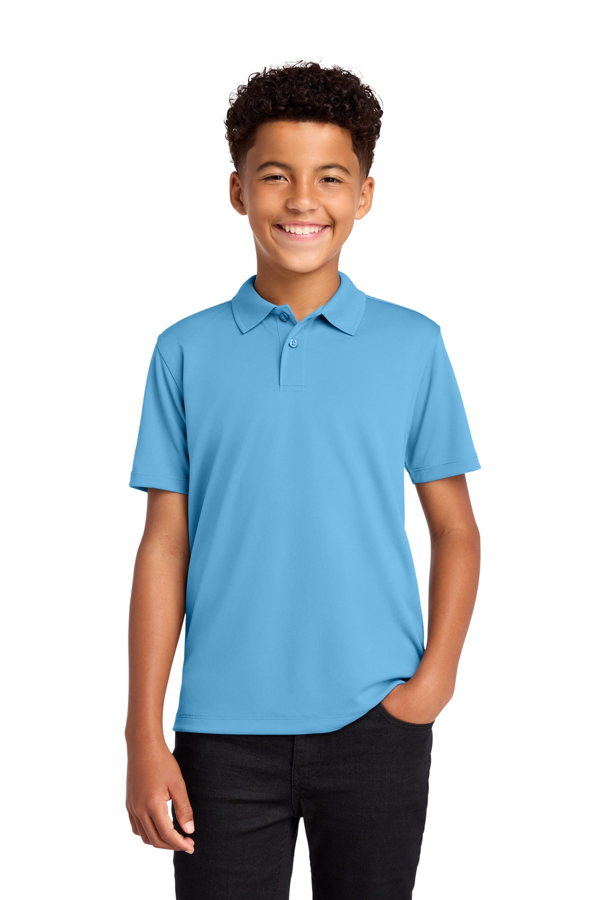 Port Authority Youth Dry Zone UV Micro-Mesh Polo Y110