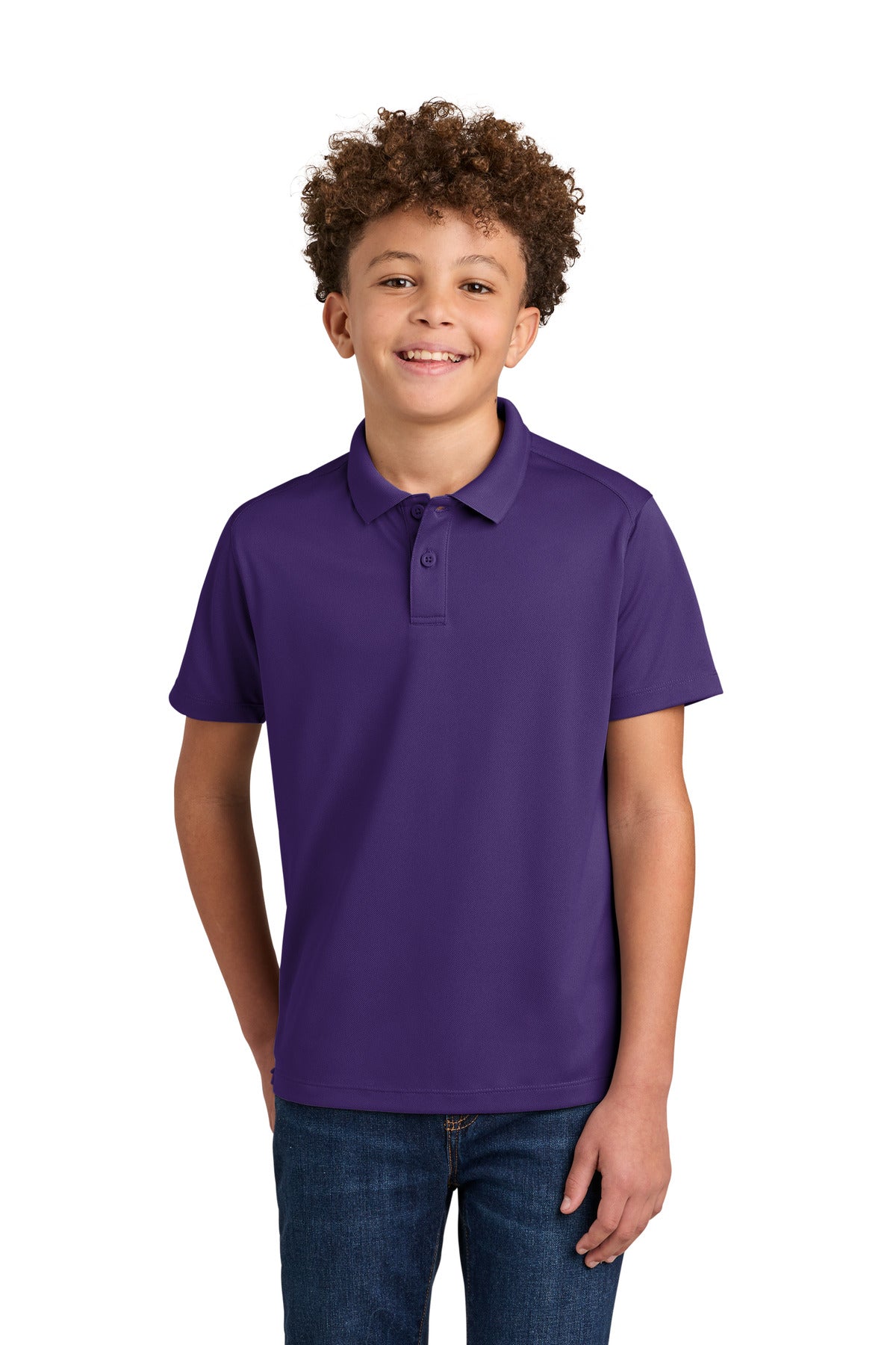 Port Authority Youth Wearever Performance Pique Polo Y240