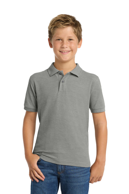 Port Authority Youth Silk Touch Polo.  Y500