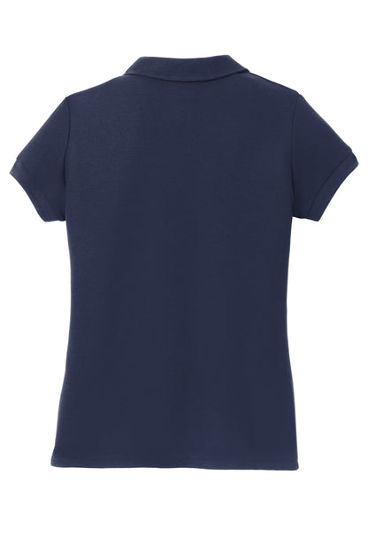 Port Authority Girls Silk Touch Peter Pan Collar Polo. YG503