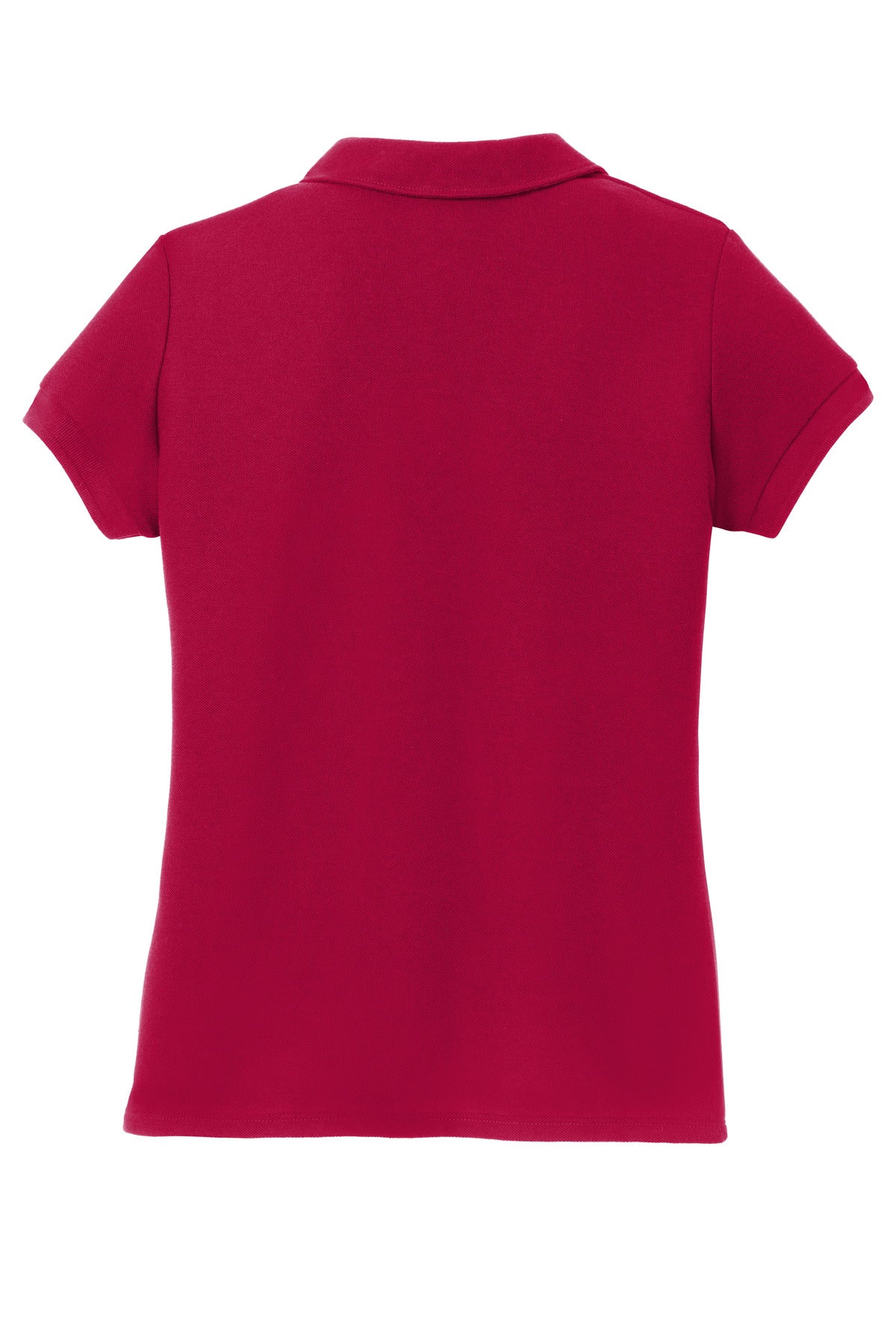 Port Authority Girls Silk Touch Peter Pan Collar Polo. YG503