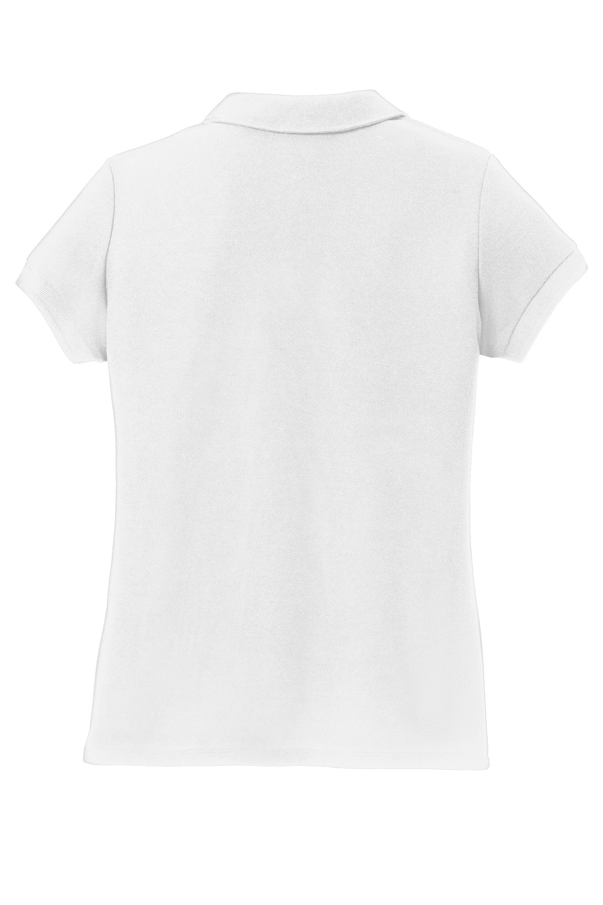 Port Authority Girls Silk Touch Peter Pan Collar Polo. YG503