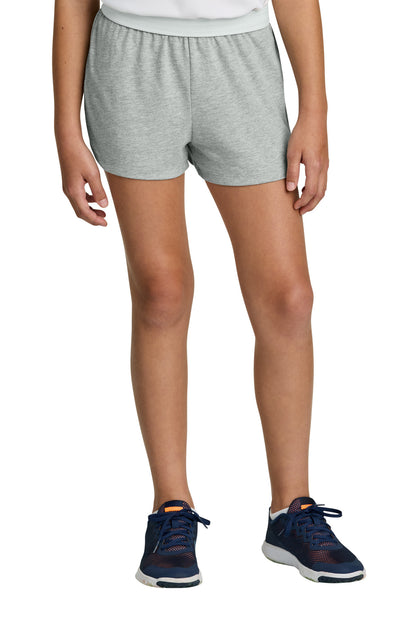 Sport-Tek Girls Jersey Knit Squad Short YGST311