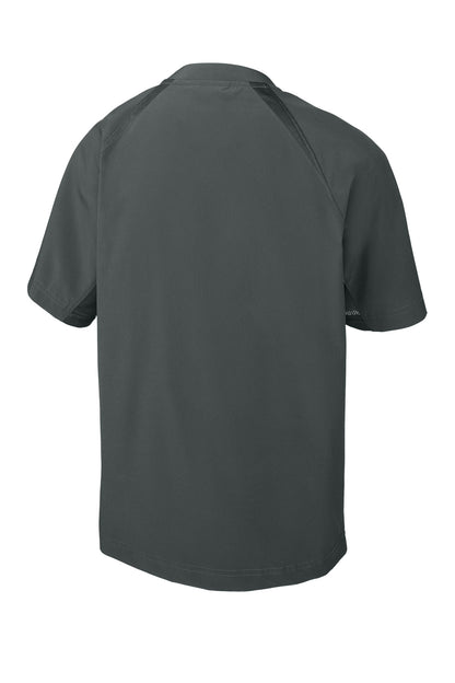 Sport-Tek Youth Repeat 1/2-Zip Short Sleeve Jacket YJST489