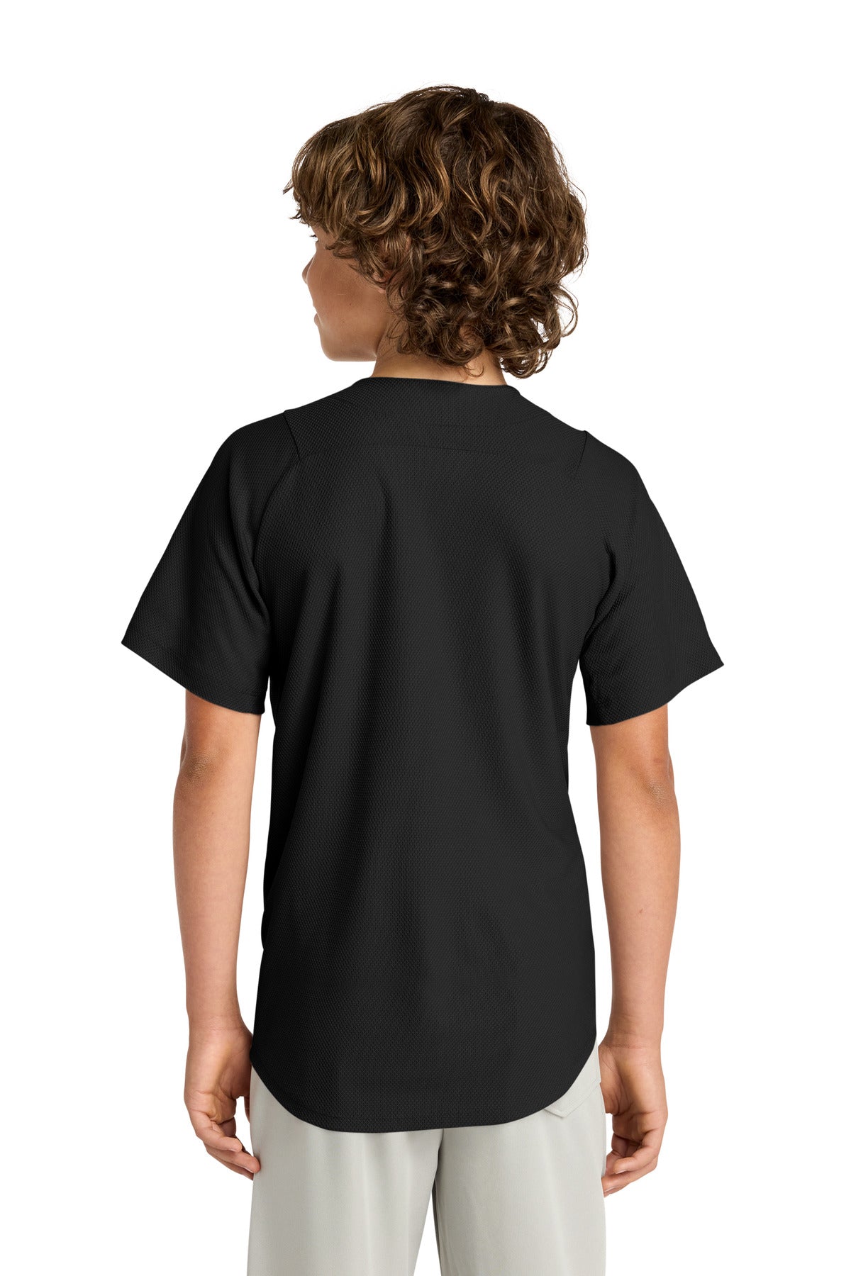 New Era  Youth Diamond Era Full-Button Jersey. YNEA220