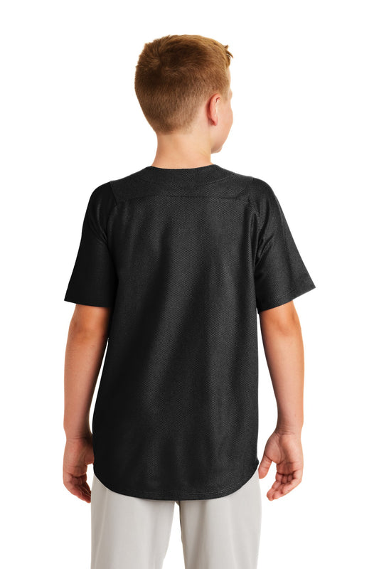 New Era  Youth Diamond Era Full-Button Jersey. YNEA220