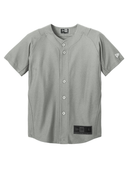 New Era  Youth Diamond Era Full-Button Jersey. YNEA220