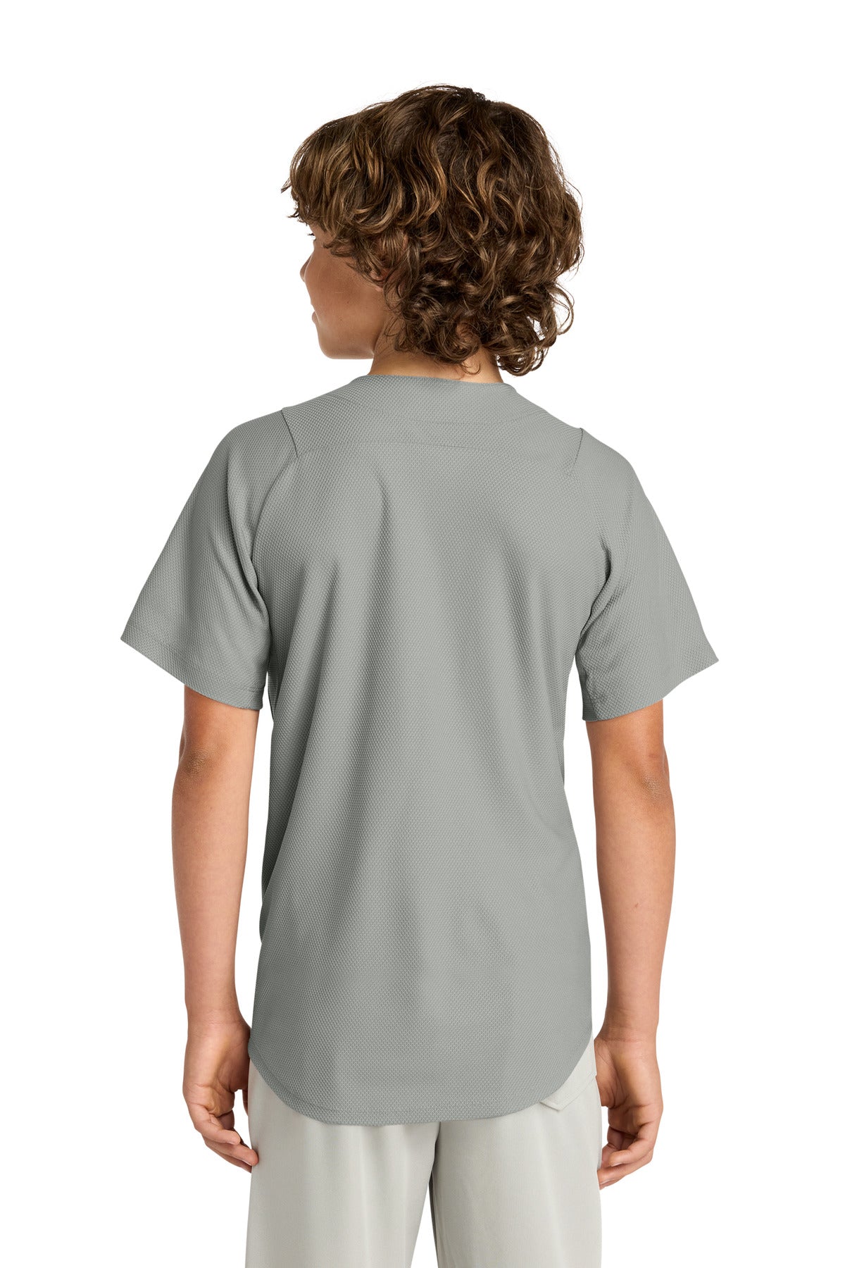 New Era  Youth Diamond Era Full-Button Jersey. YNEA220