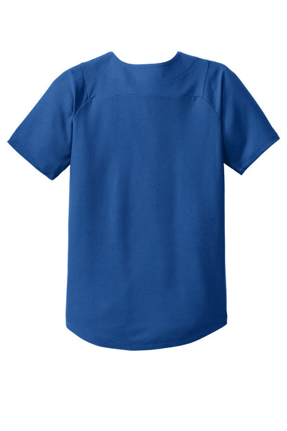 New Era  Youth Diamond Era Full-Button Jersey. YNEA220